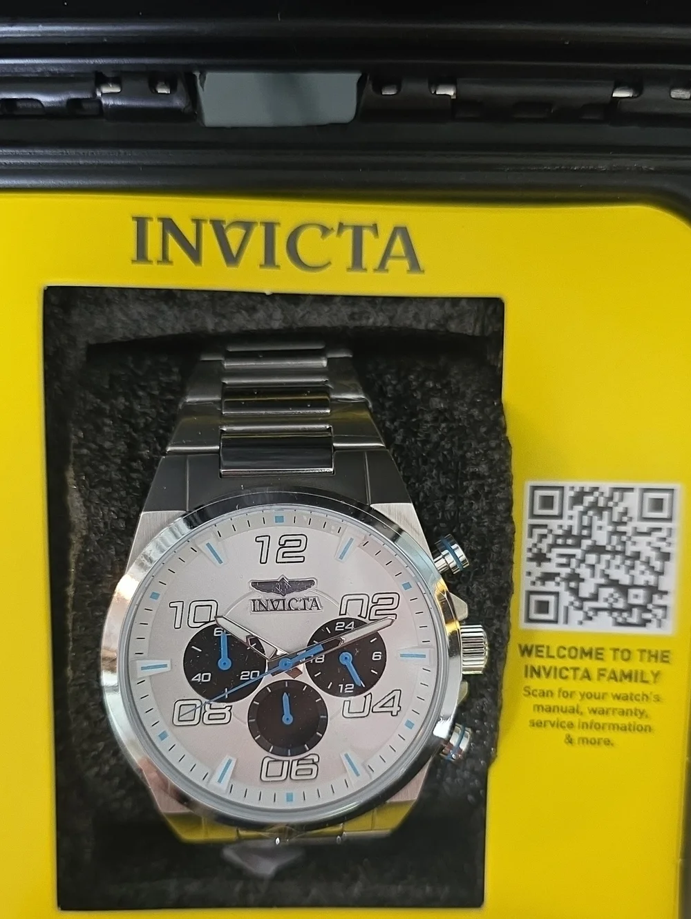 282.  Invicta Speedway Men's Watch - 44mm. Steel (50423)